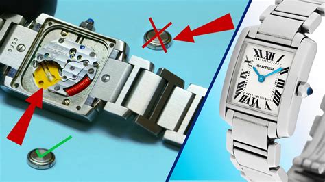 cartier watch battery replacement uk|battery for cartier tank watch.